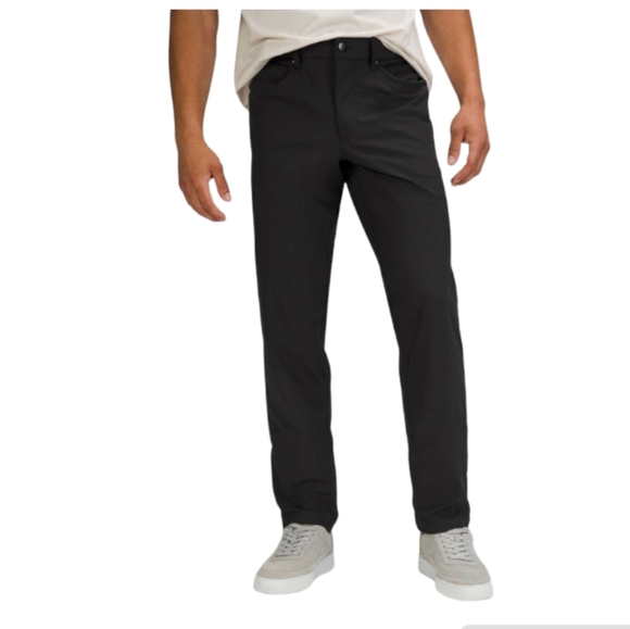 Lululemon Men's Black‎ ABC Pant Classic *Warpstreme Size 32 x 29 - Picture 1 of 7